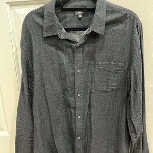 Vince Men's Button Down Size XL EUC